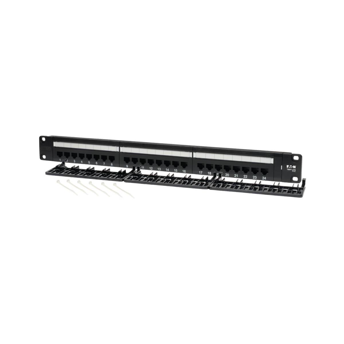 EATON CORPORATION 24-PORT 1U RACK-MOUNT CAT5E