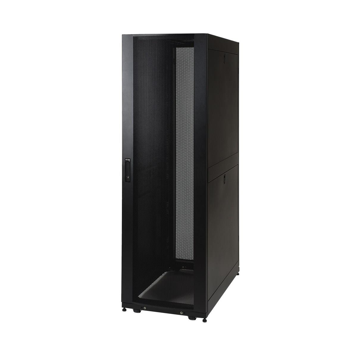 EATON CORPORATION 45U SMARTRACK STANDARD-DEPTH SERVER RACK ENCLOSURE CABINET WI