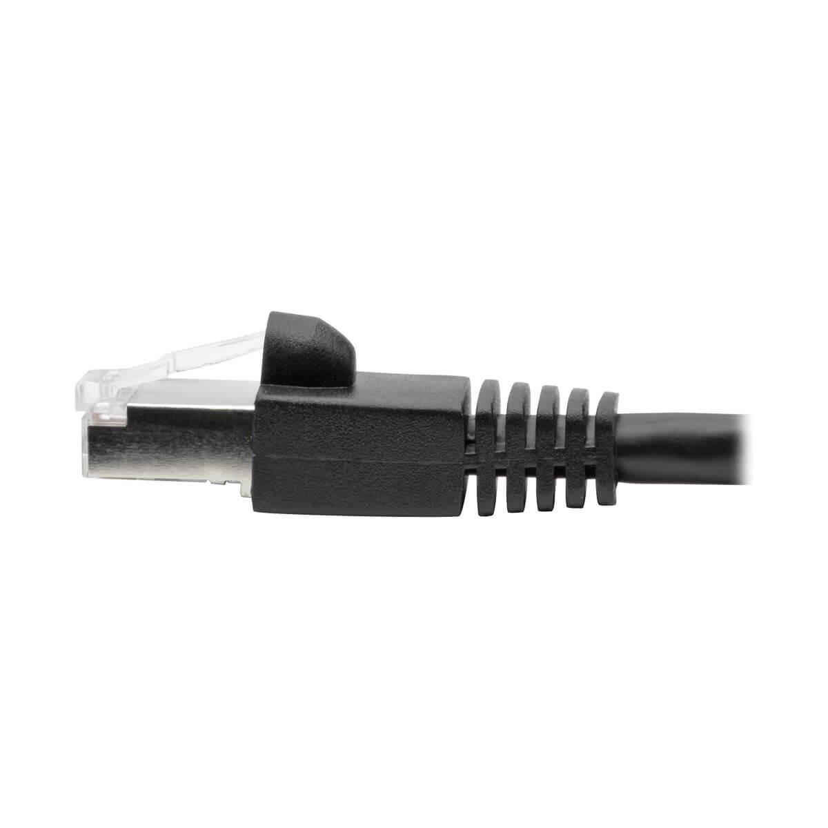 EATON CORPORATION TRIPP LITE Patch cable - CAT6a - STP - Snagless - 90cm - Black