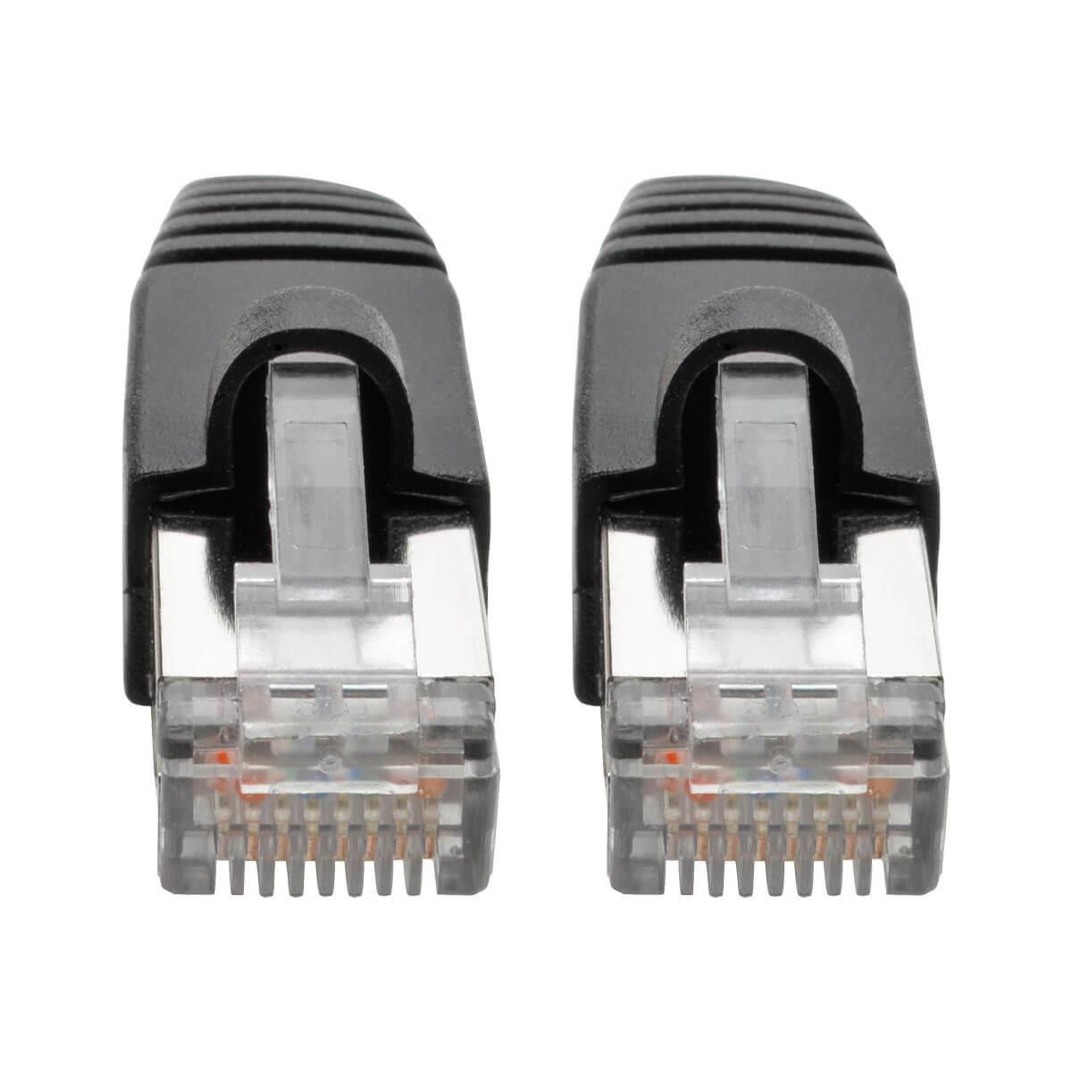 EATON CORPORATION TRIPP LITE Patch cable - CAT6a - STP - Snagless - 90cm - Black