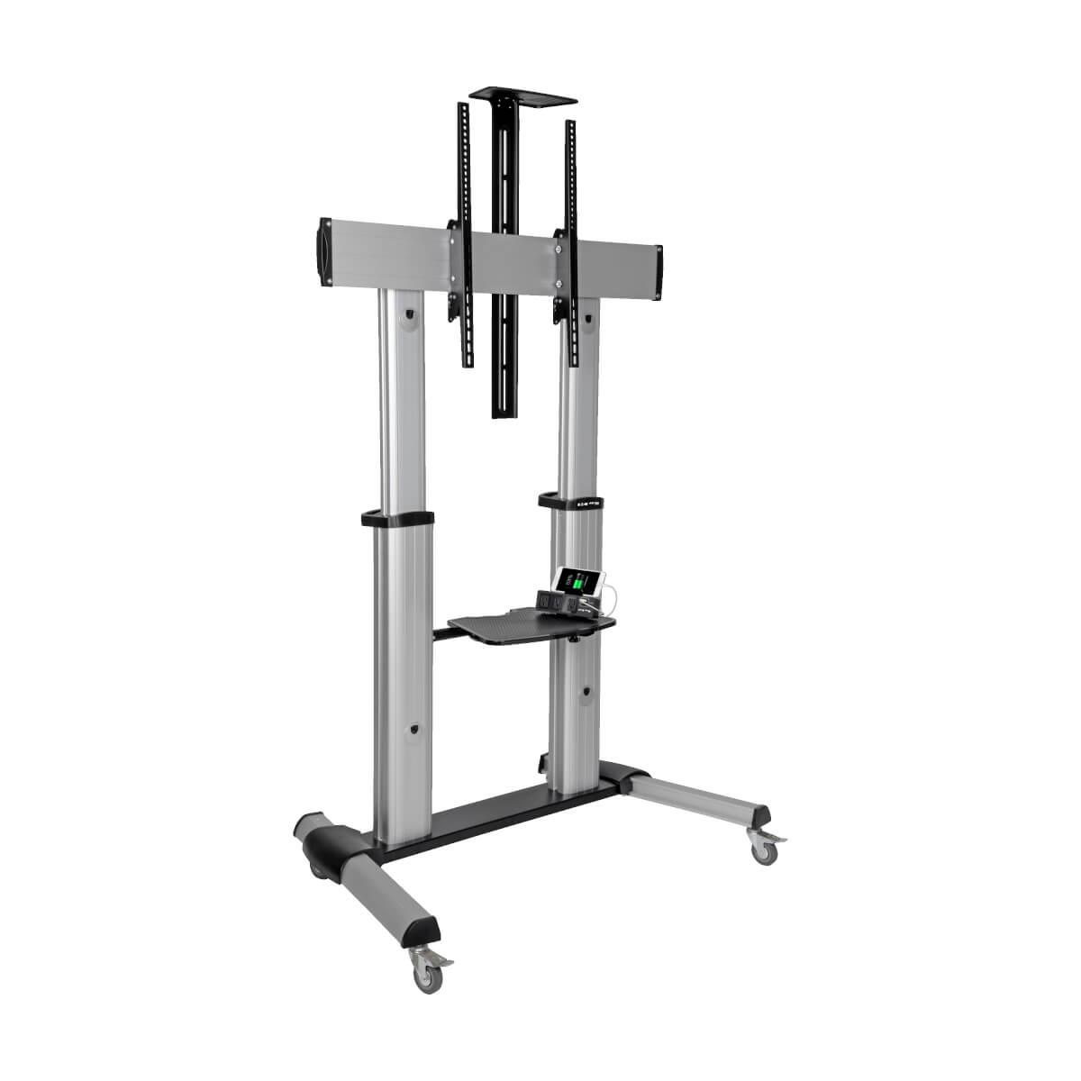 EATON CORPORATION MOBILE FLAT-PANEL FLOOR STAND 60IN /100IN TVS MNTRS HEAVY-DUTY