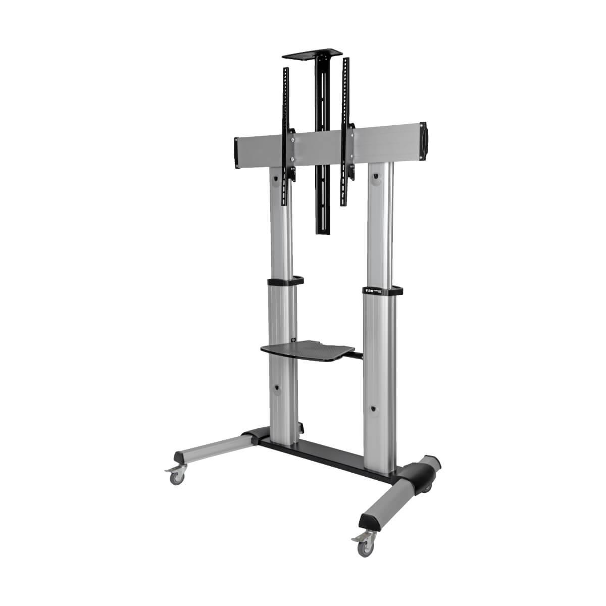 EATON CORPORATION MOBILE FLAT-PANEL FLOOR STAND 60IN /100IN TVS MNTRS HEAVY-DUTY