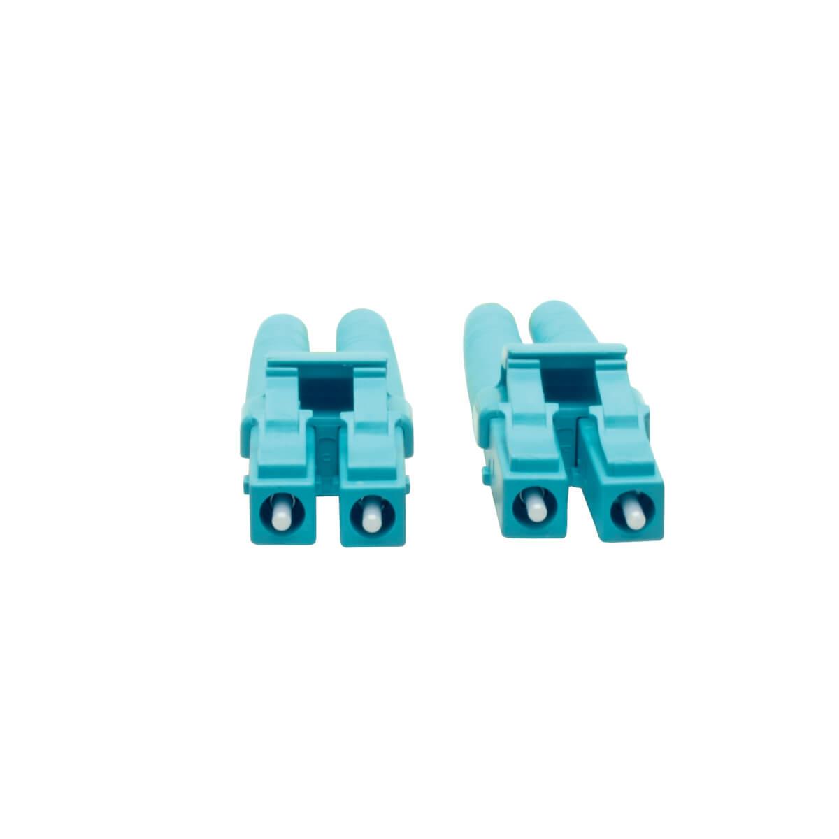 EATON CORPORATION LC TO LC MULTIMODE DUPLEX FIBER PATCH CBL OM5 LIME GREEN 3M