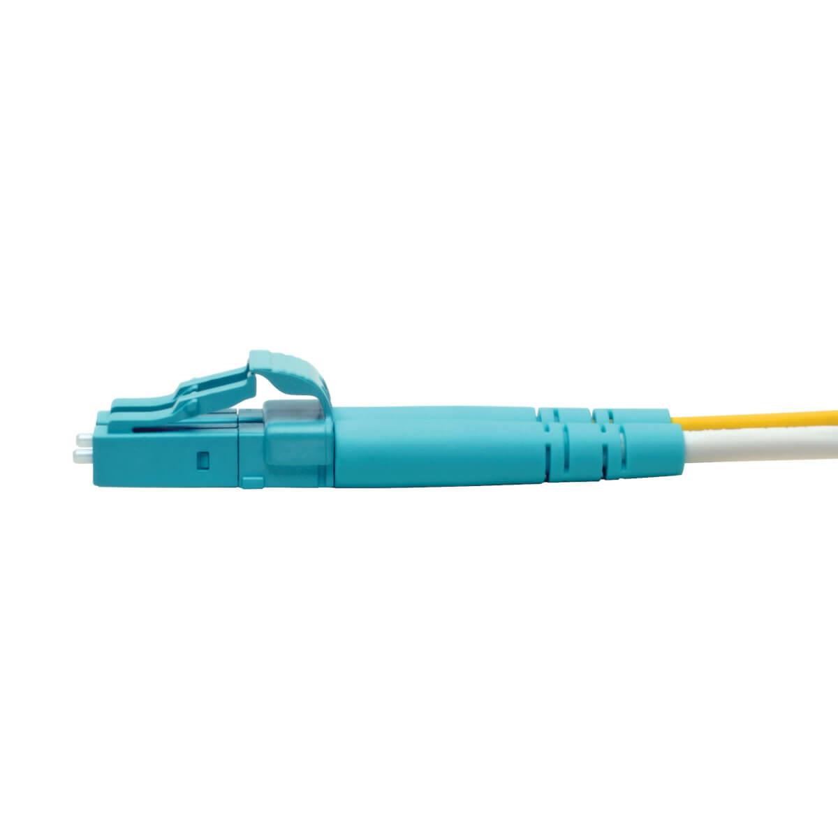 EATON CORPORATION LC TO LC MULTIMODE DUPLEX FIBER PATCH CBL OM5 LIME GREEN 3M