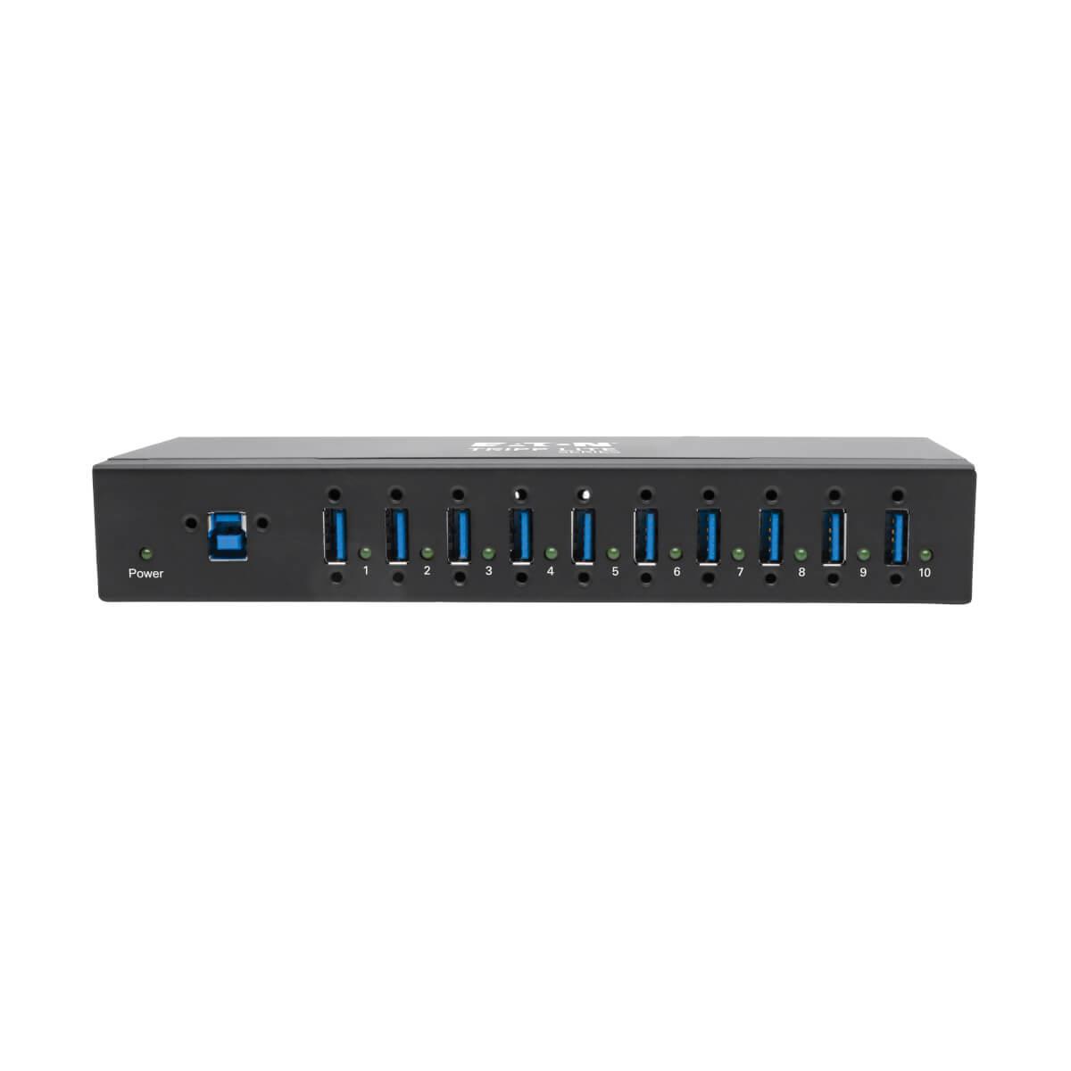 EATON CORPORATION 10-PORT INDUSTRIAL-GRADE USB3.0 HUB 20 KV ESD IMMUNITY MOUNTABLE