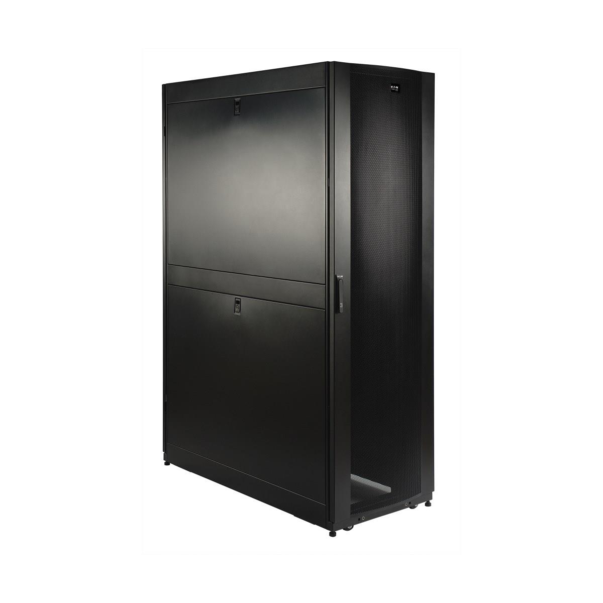 EATON CORPORATION 42U EXTRA-DEEP SERVER RACK 48 IN. DEPTH DOORS + SIDE PANLES