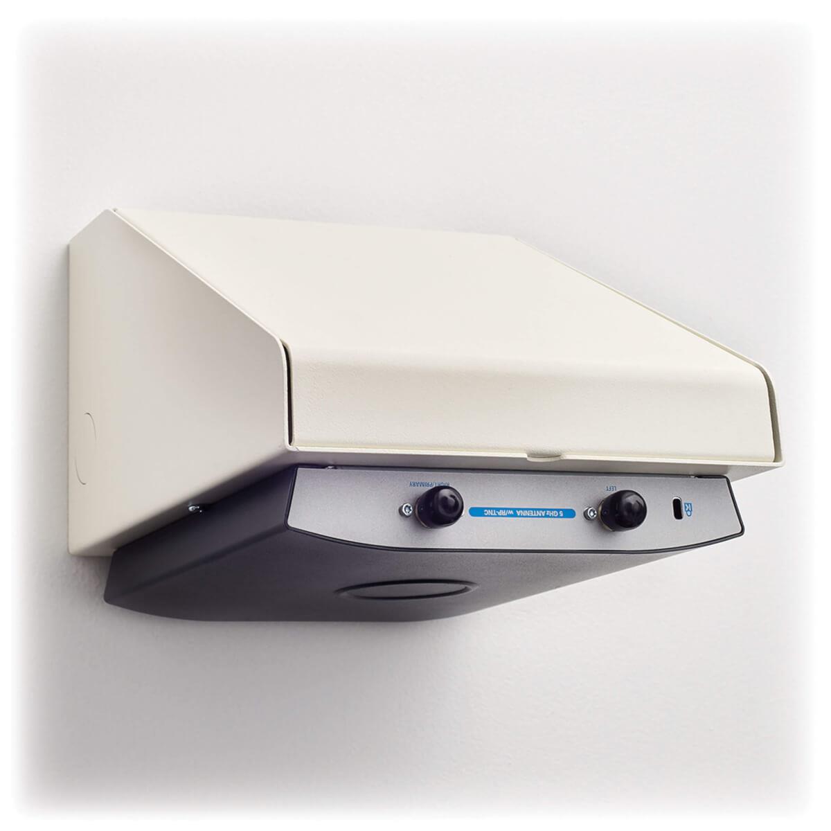 EATON CORPORATION UNIVERSAL WALL BRACKET WRLSS ACCESS PNT CVR RT ANG WHT
