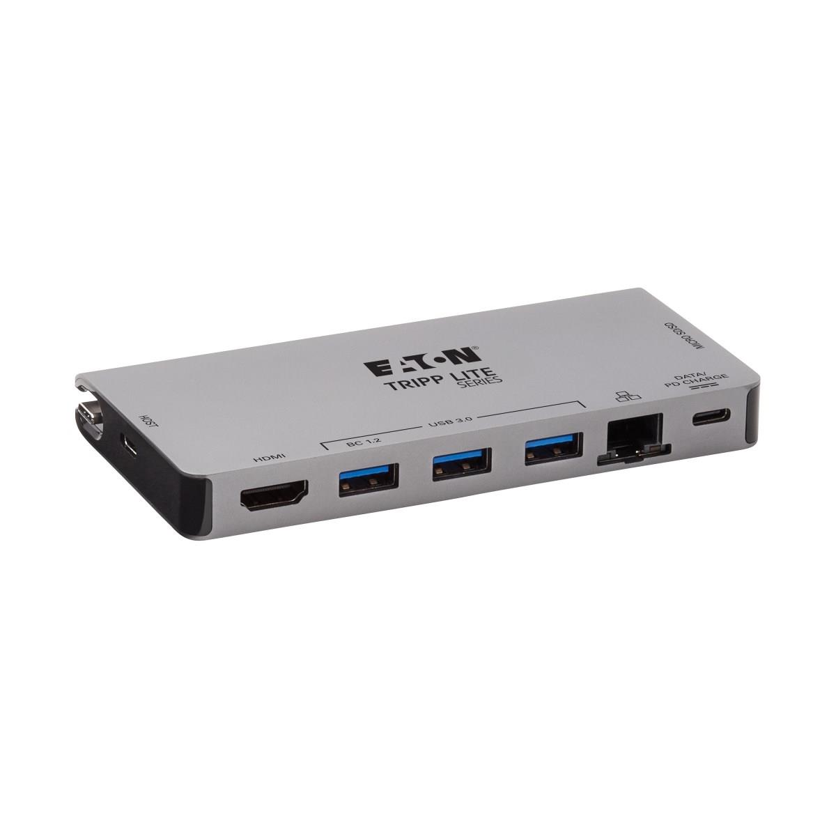EATON CORPORATION USB-C DOCKING STATION HDMI 4K USB-A/C PD CHARG 3.0USB-C CBLGRY