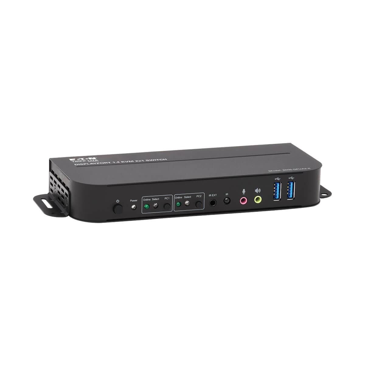 EATON CORPORATION 2PT DISPLAYPORT/USB KVM SWITCH 4K HDR HDCP DP USB SHARE USB3.0