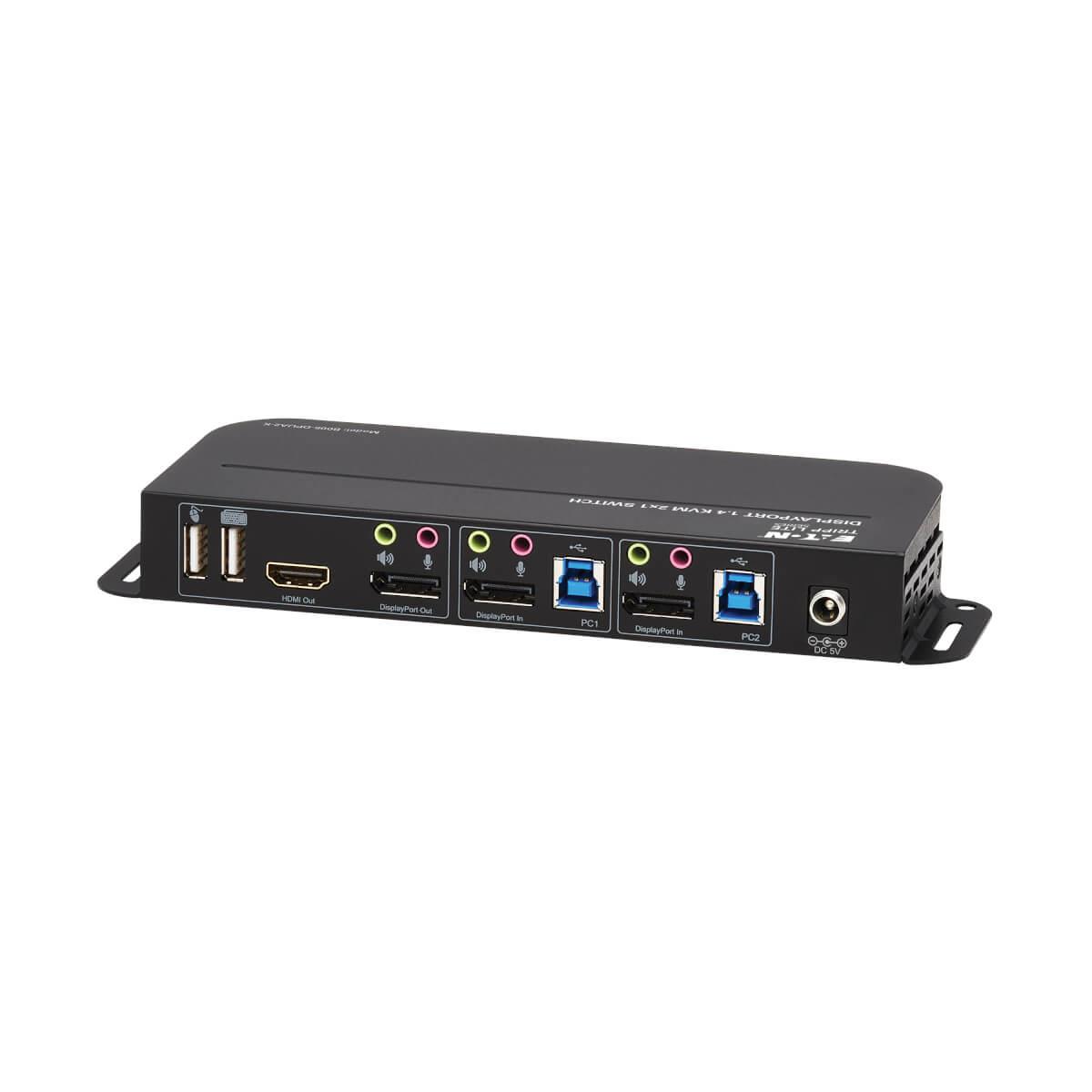 EATON CORPORATION 2PT DISPLAYPORT/USB KVM SWITCH 4K HDR HDCP DP USB SHARE USB3.0