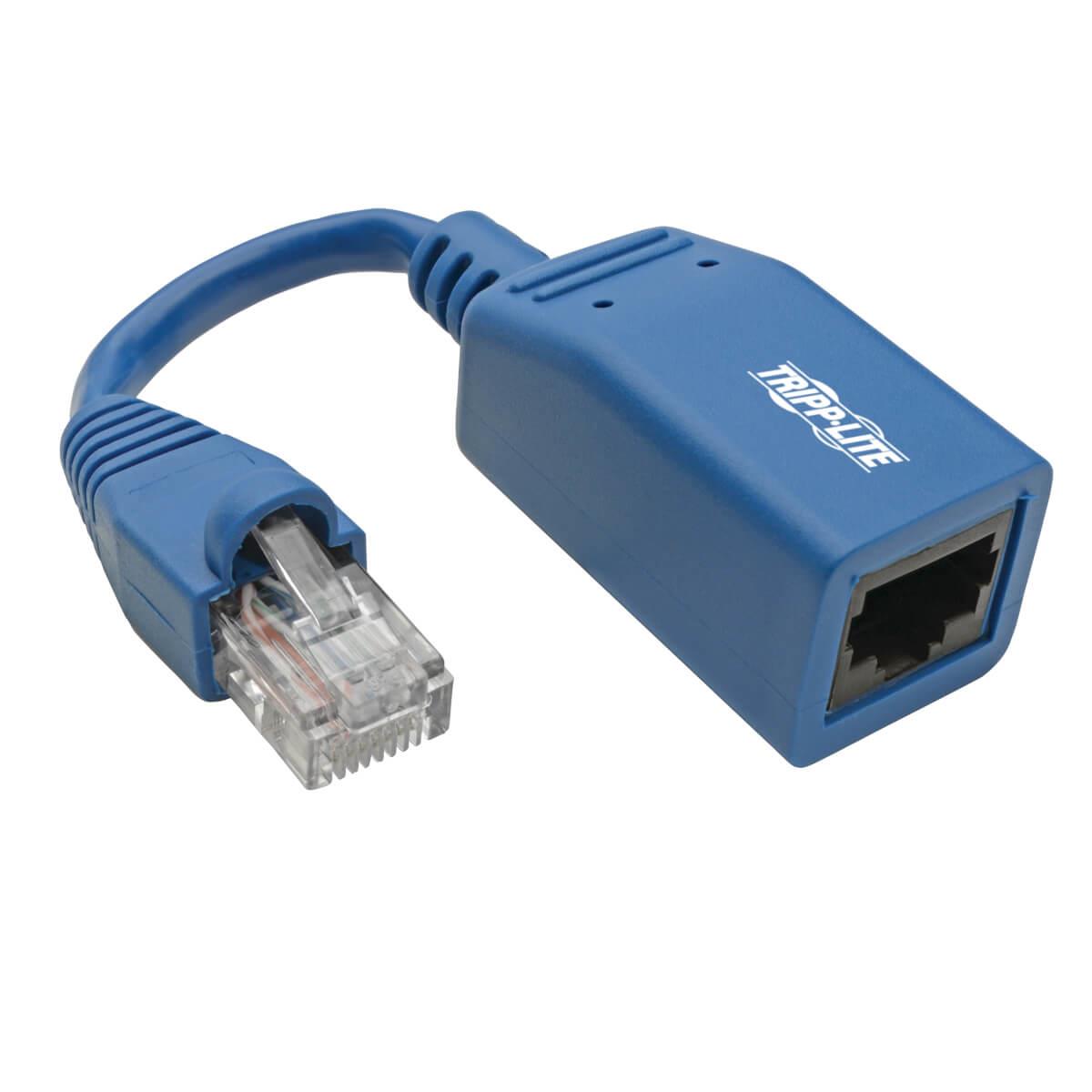 EATON CORPORATION CISCO CONSOLE ROLLOVER CABLE ADAPTER (RJ45 M/F) - BLUE 5 IN