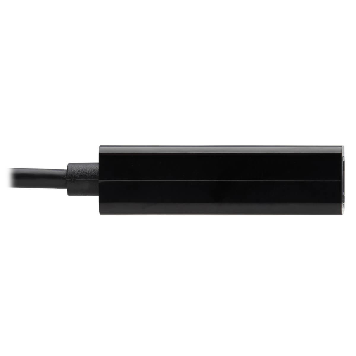 EATON CORPORATION TRIPP LITE USB-C, USB-A to RJ45 Gigabit Ethernet Network Adapter (2xM/F), USB 3.2 Gen 1, Black