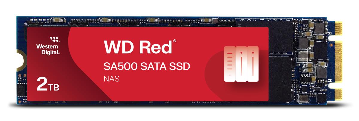 WESTERN DIGITAL SSD - WD Red SA500 - 2TB - SATA 6Gb/s - M.2 2280