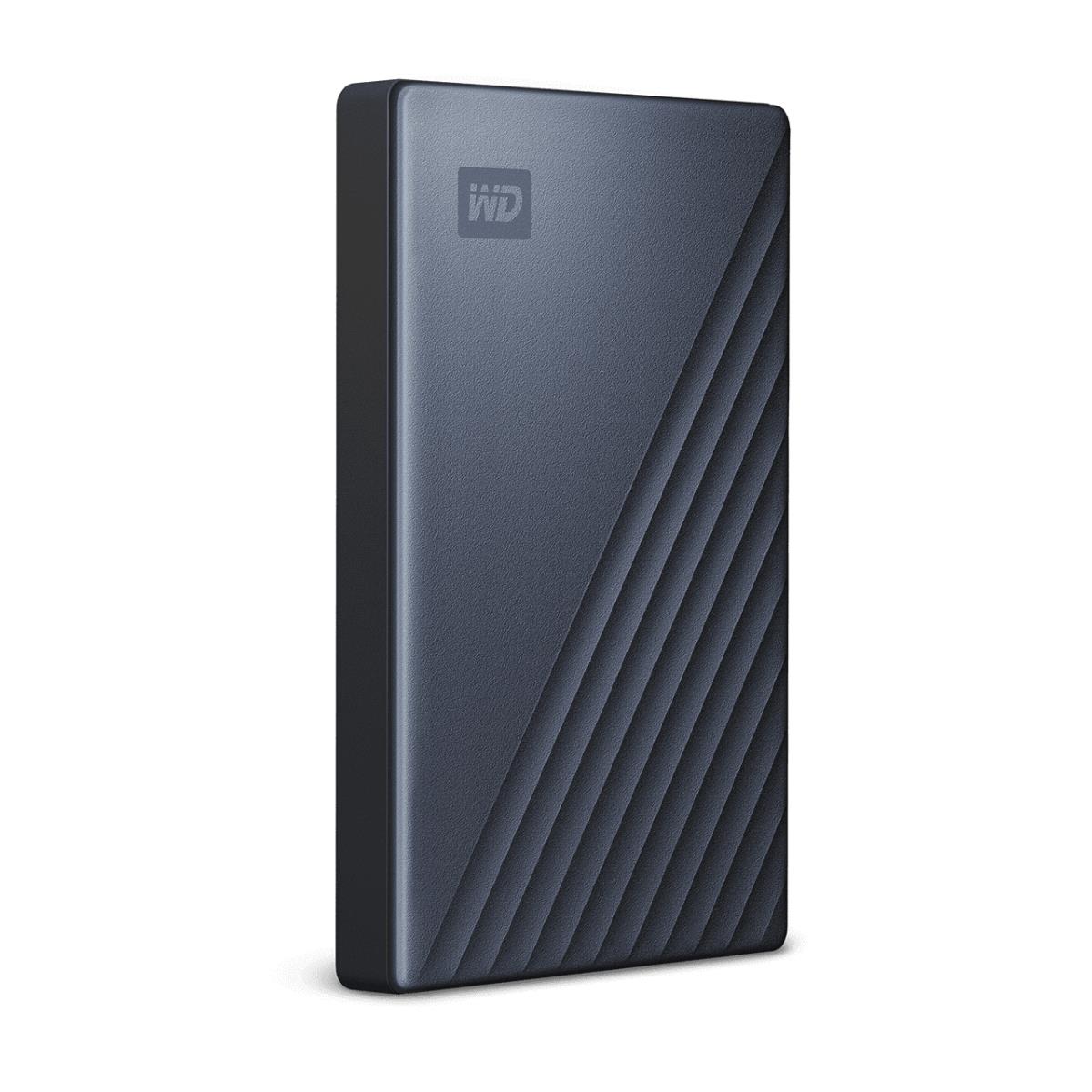 WESTERN DIGITAL Hard Drive - MY PASSPORT ULTRA - 5TB - USB-C 3.2 Gen 1 - Blue