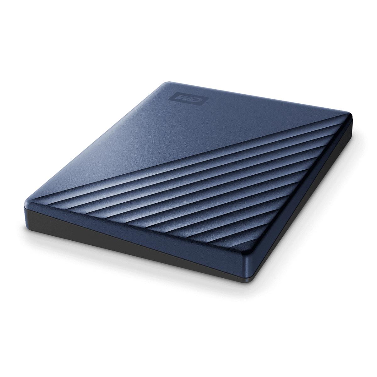 WESTERN DIGITAL Hard Drive - MY PASSPORT ULTRA - 5TB - USB-C 3.2 Gen 1 - Blue