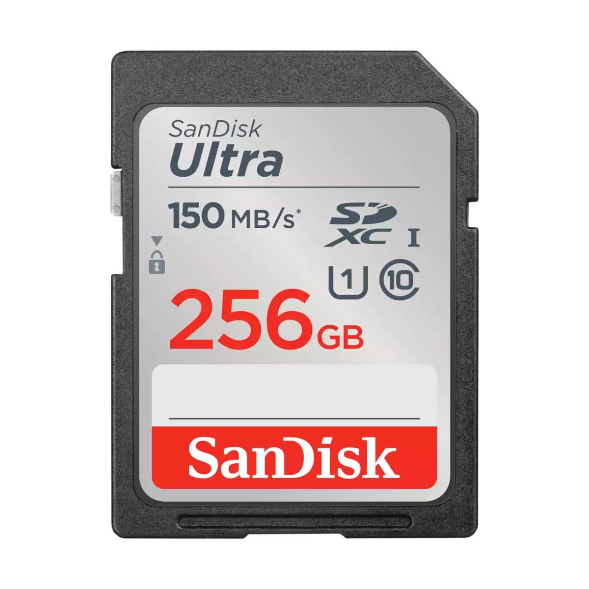 WESTERN DIGITAL SanDisk Ultra 256GB SDXC Memory Card 150MB/s
