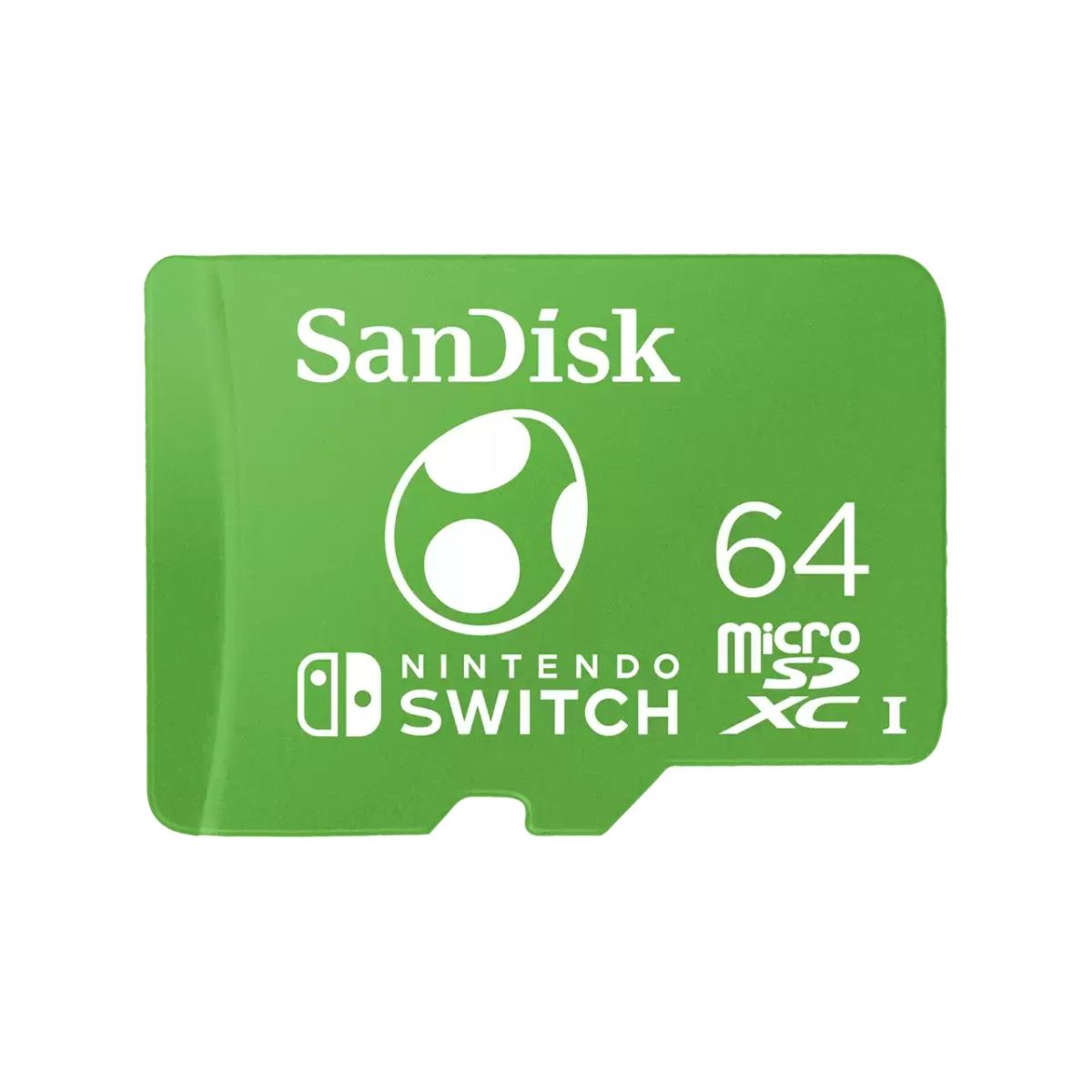 WESTERN DIGITAL SanDisk Micro SDXC card - Nintendo Switch 64GB Yoshi Edition