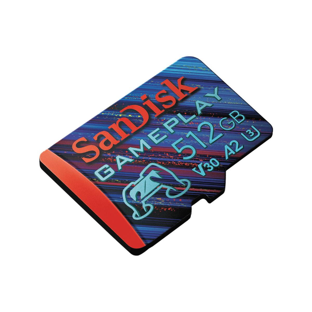 WESTERN DIGITAL SanDisk GamePlay microSD Card for Mobile and Handheld Console Gaming - 256GB - 90MB/s130MB/s UHS-I