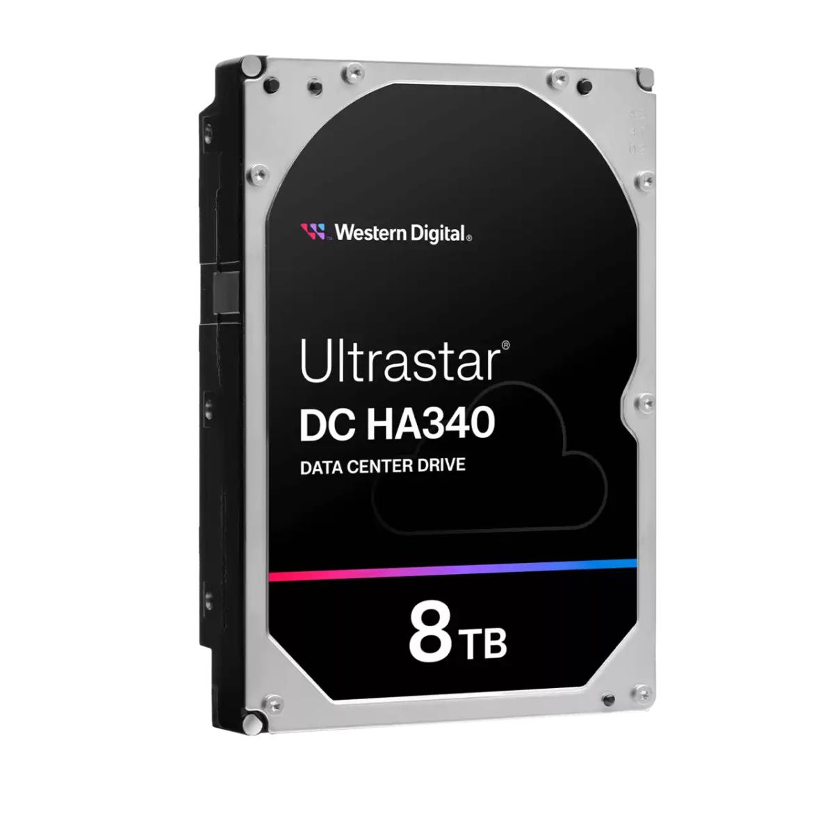 WESTERN DIGITAL Hard Drive - Ultrastar DC HA340 Data Center 0B47078 - 8TB - SATA 6Gb/s - 3.5in  - 7200rpm