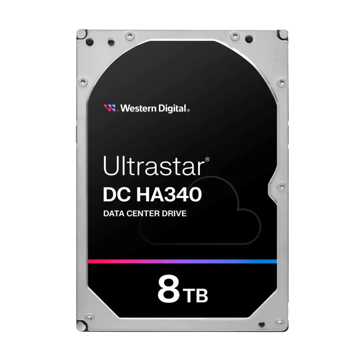 WESTERN DIGITAL Hard Drive - Ultrastar DC HA340 Data Center 0B47078 - 8TB - SATA 6Gb/s - 3.5in  - 7200rpm