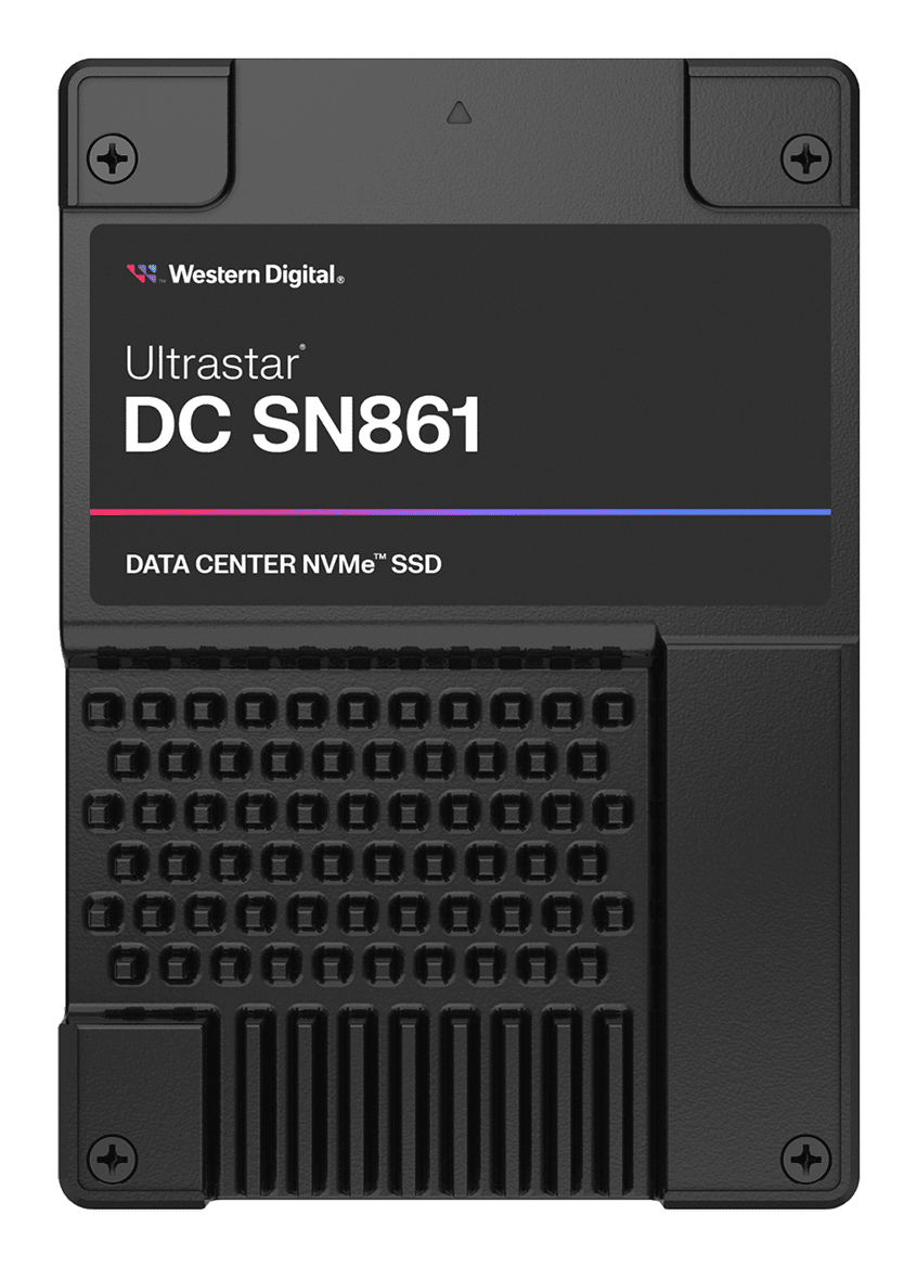 WESTERN DIGITAL SSD - Ultrastar DC SN861 - 1.92TB - Pci-e Gen 5 x4 - U.2 2.5in - ISE