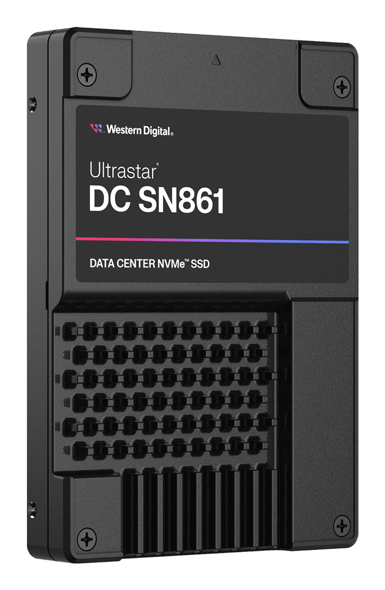 WESTERN DIGITAL SSD - Ultrastar DC SN861 - 1.92TB - Pci-e Gen 5 x4 - U.2 2.5in - ISE