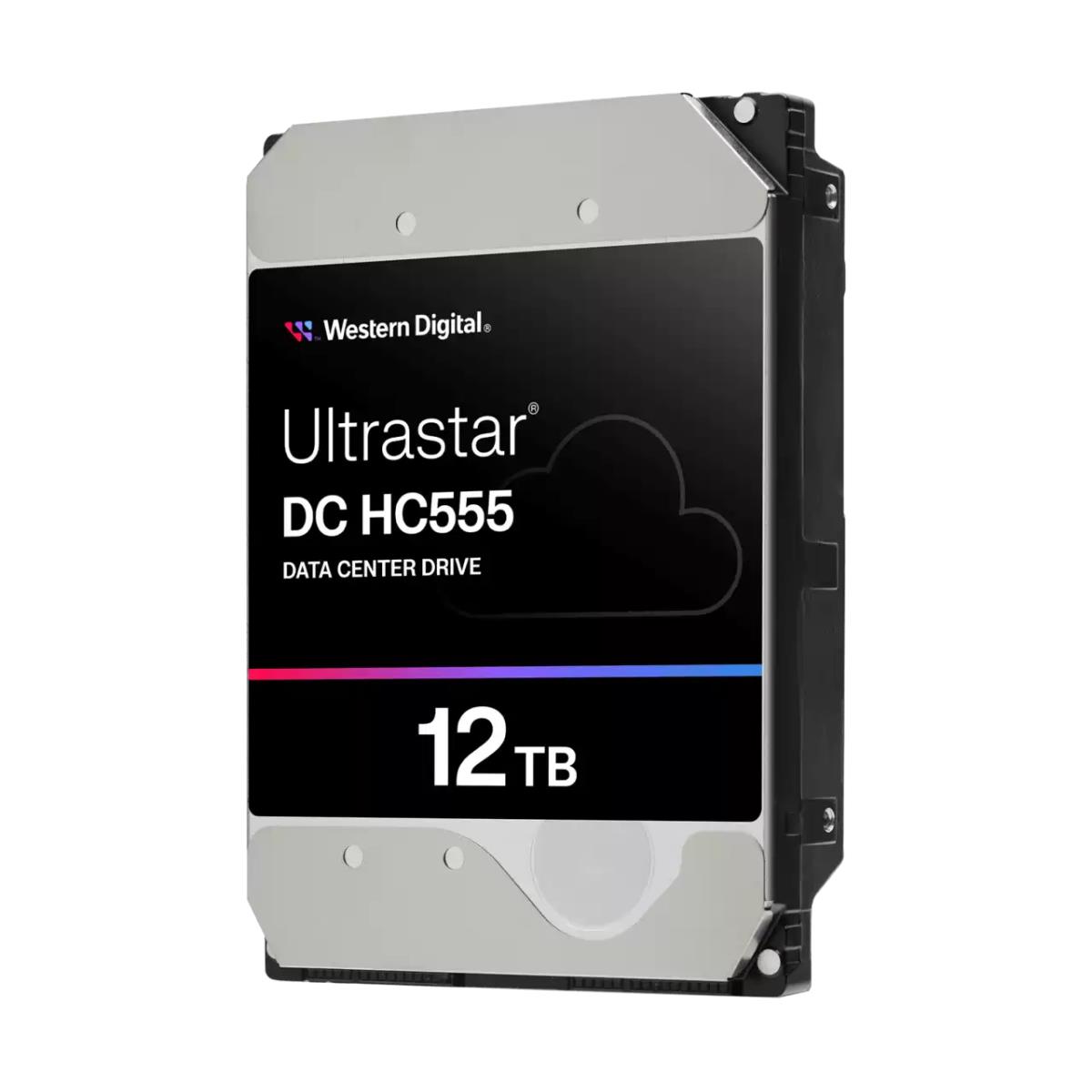 WESTERN DIGITAL Hard Drive - Ultrastar HC555 0B47741 - 12TB - SAS 12Gb/s - 3.5in  - 7200rpm - SE