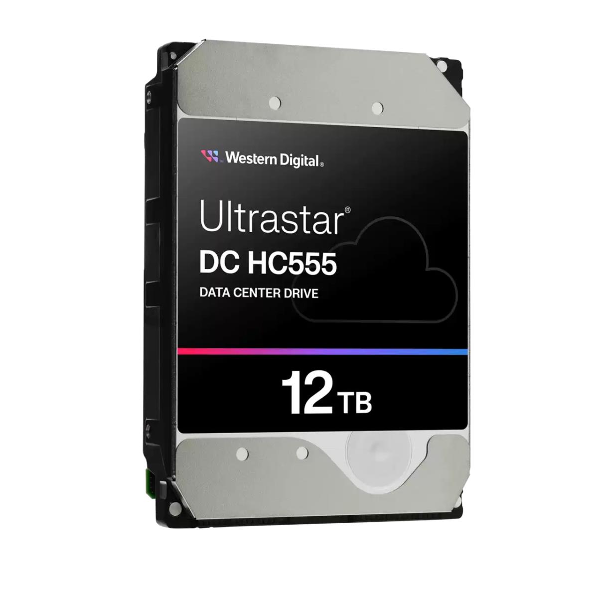 WESTERN DIGITAL Hard Drive - Ultrastar HC555 0B47741 - 12TB - SAS 12Gb/s - 3.5in  - 7200rpm - SE