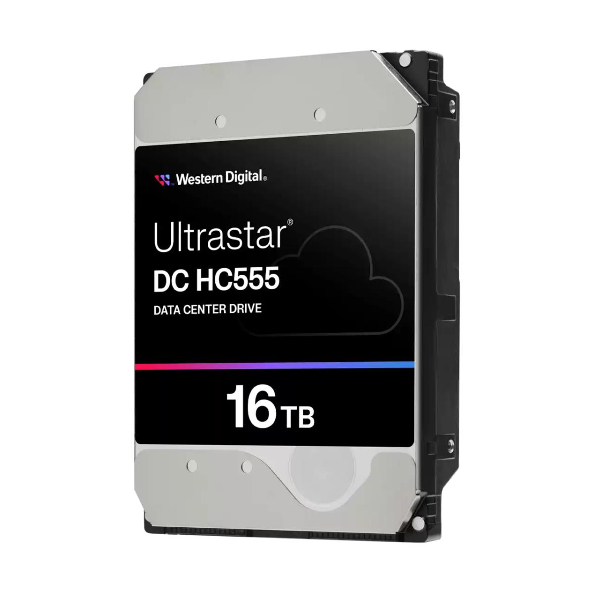 WESTERN DIGITAL Hard Drive - Ultrastar HC555 0B48722 - 16TB - SATA - 3.5in  - 7200rpm - 512e SE