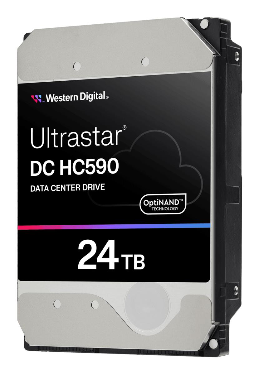 WESTERN DIGITAL Hard Drive - Ultrastar DC HC590 0F65684 - 24TB - SATA - 3.5in  - SE