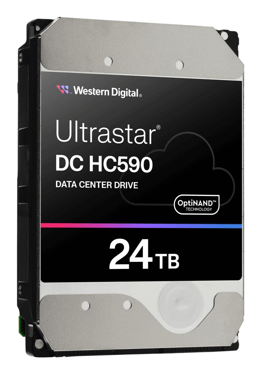 WESTERN DIGITAL Hard Drive - Ultrastar DC HC590 0F65684 - 24TB - SATA - 3.5in  - SE
