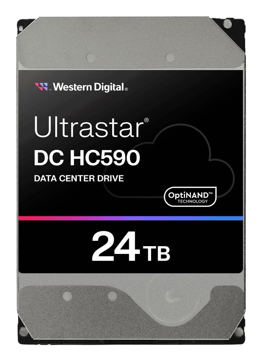WESTERN DIGITAL Hard Drive - Ultrastar DC HC590 0F65684 - 24TB - SATA - 3.5in  - SE