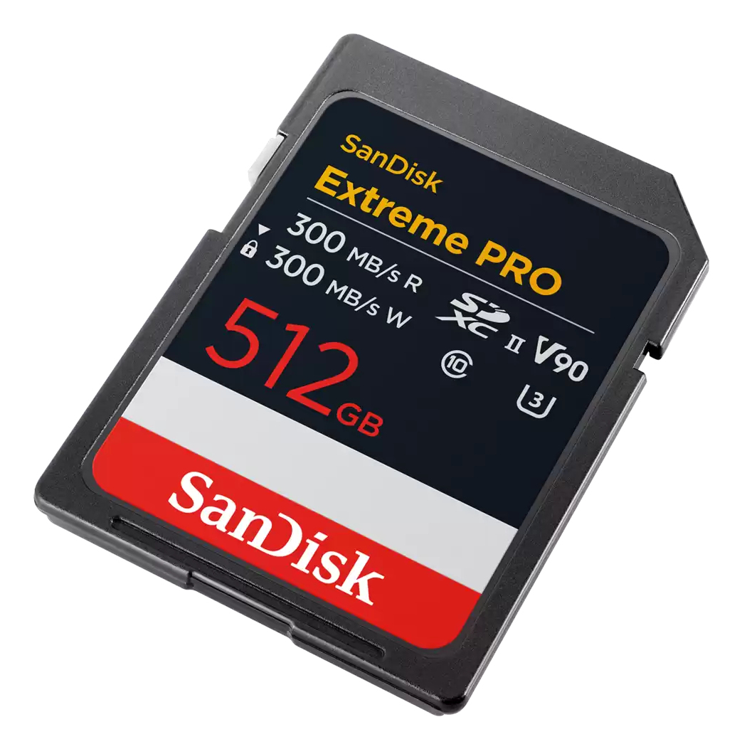 WESTERN DIGITAL SD Extreme PRO 512GB SD UHS-II (V90)