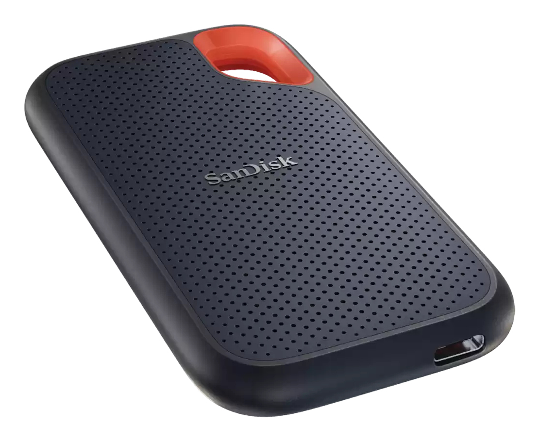 WESTERN DIGITAL SanDisk Extreme Portable SSD - 8TB - USB-C/A 3.2 Gen 2 - Black