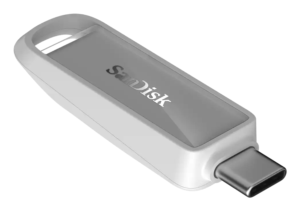 WESTERN DIGITAL Phone Drive - 128GB USB Stick - USB-C - Arctic White