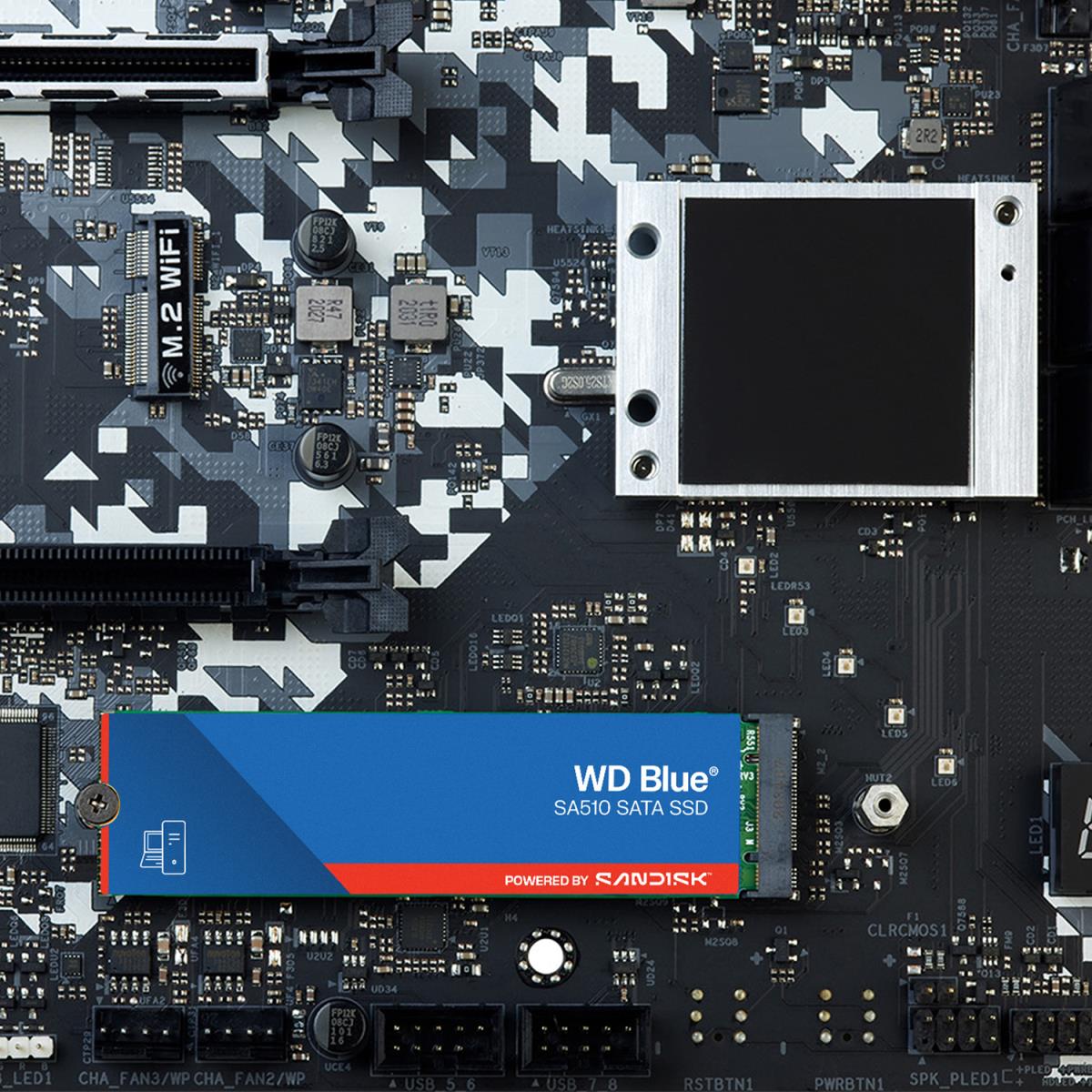 WESTERN DIGITAL SSD - WD Blue SA510 - 2TB - SATA 6Gb/s - M.2 2280