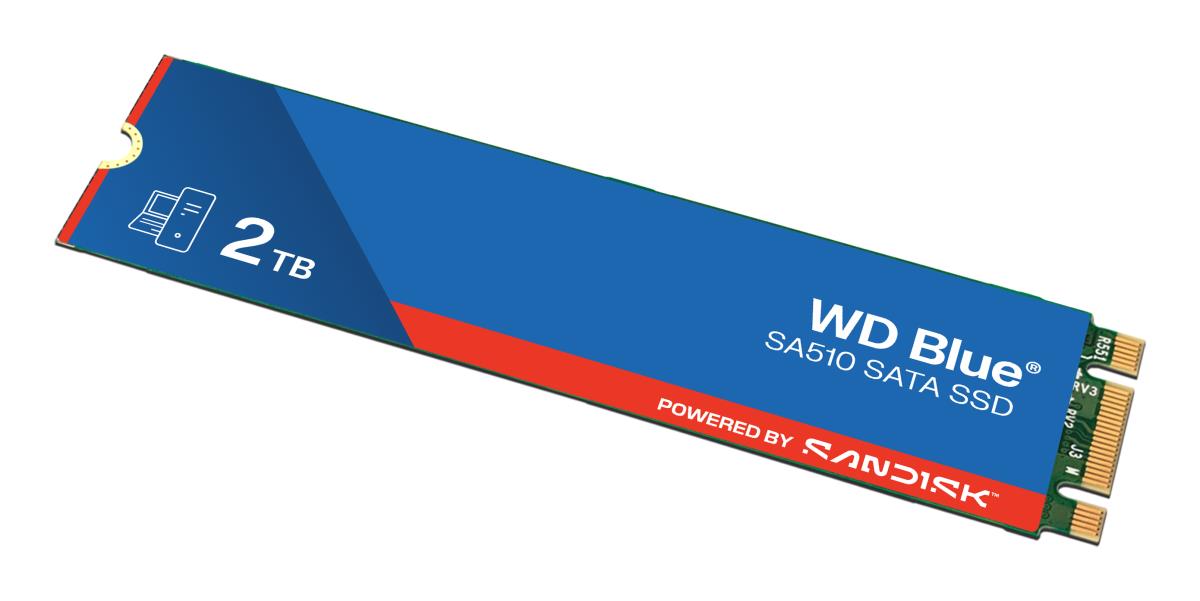 WESTERN DIGITAL SSD - WD Blue SA510 - 2TB - SATA 6Gb/s - M.2 2280
