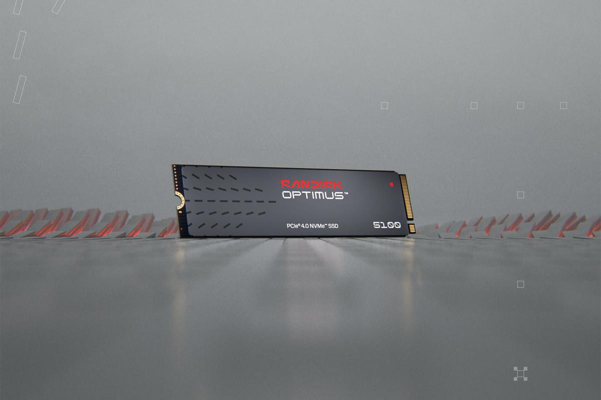 WESTERN DIGITAL SanDisk Optimus 5100 NVMe - 1TB - Pci-e 4.0 x4 - M.2 2280