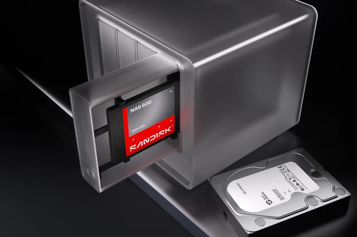 WESTERN DIGITAL SSD - SANDISK NAS 600 - 4TB - SATA 6Gb/s - 2.5in or 7mm Bay