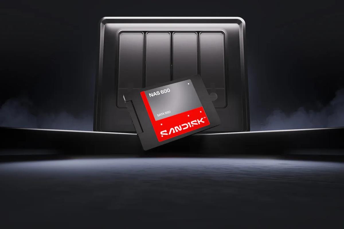 WESTERN DIGITAL SSD - SANDISK NAS 600 - 4TB - SATA 6Gb/s - 2.5in or 7mm Bay