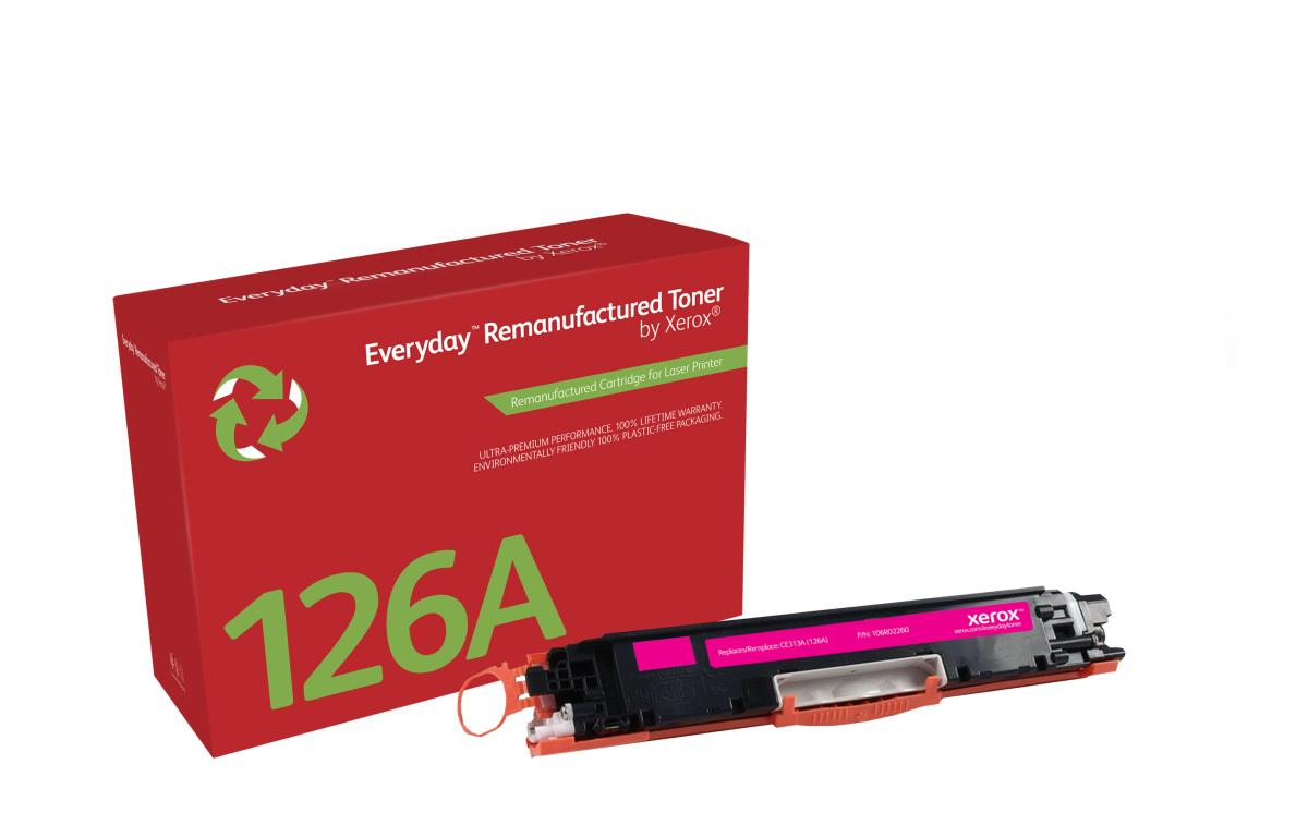 XEROX Compatible Toner Cartridge - HP CE313A - Standard Yield - 1000 Pages - Magenta