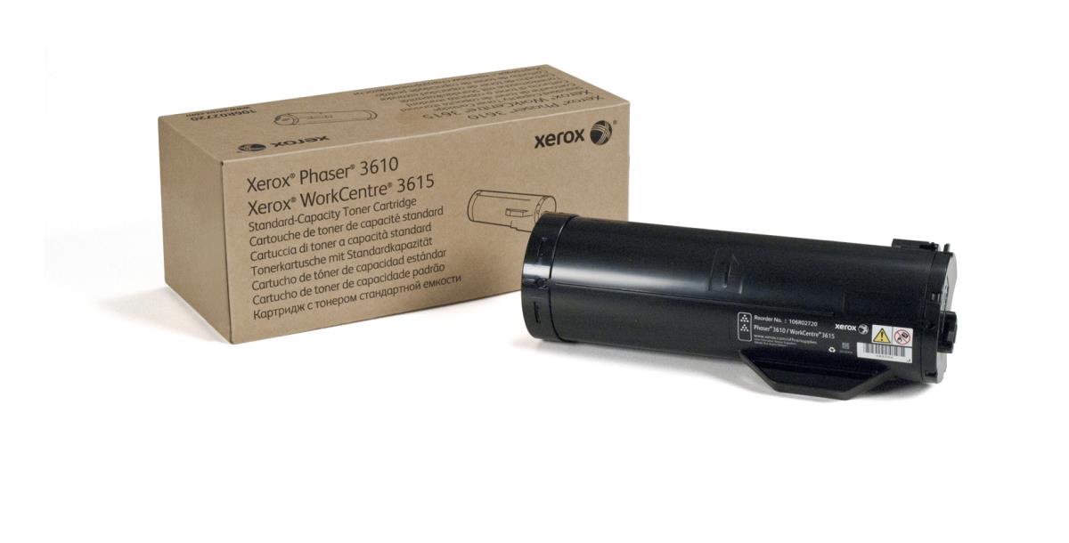 XEROX Toner Cartridge - Standard Yield - 5900 Pages - Black (106R02720)