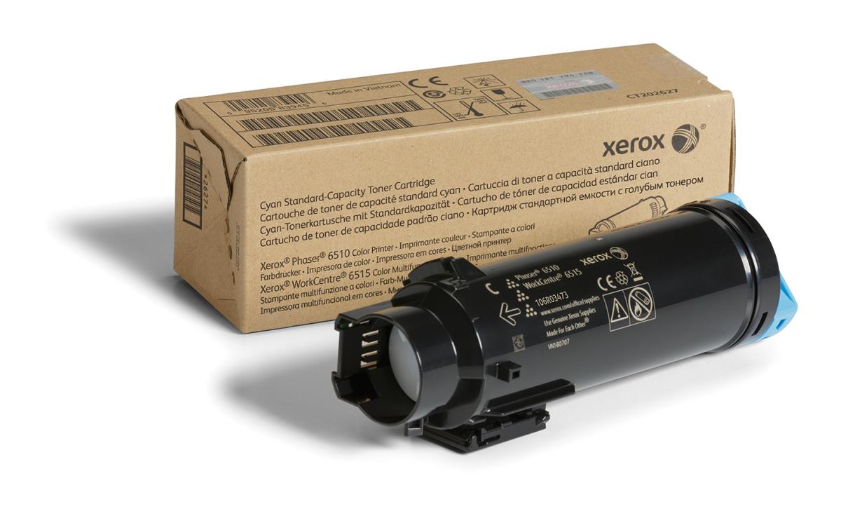 XEROX Toner Cartridge - Standard Yield - 1000 Pages - Cyan (106R03473)