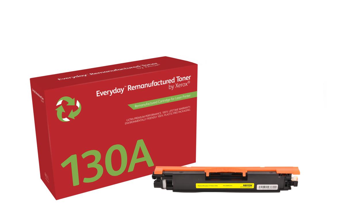 XEROX Compatible Toner Cartridge - HP CF352A - Standard Yield - 1000 Pages - Yellow