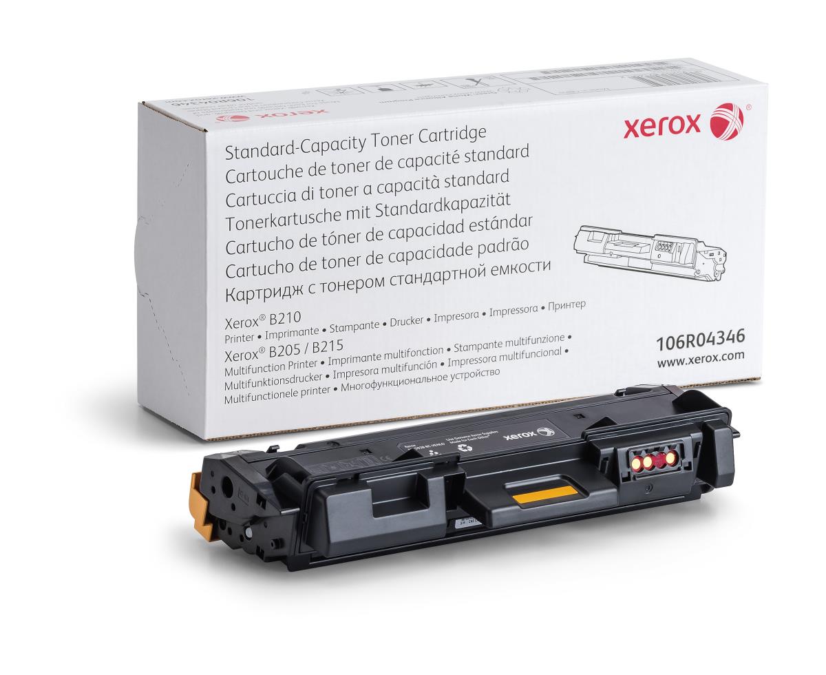 XEROX Toner Cartridge - Standard Yield - 1500 Pages - Black (106R04346)
