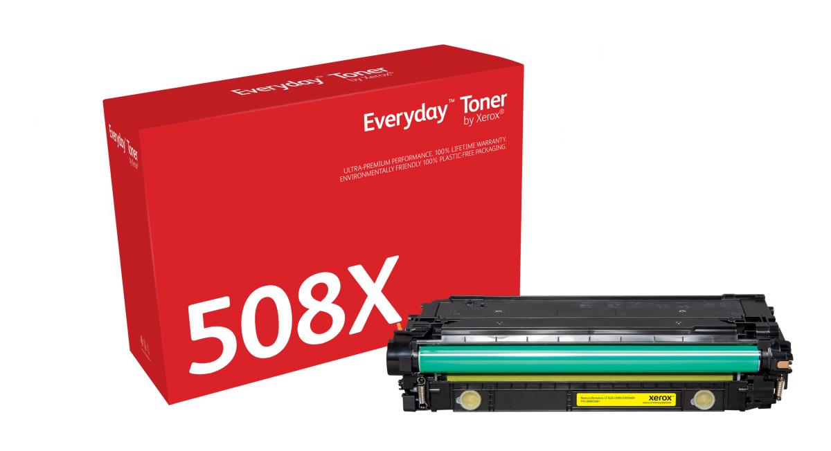 XEROX High Yield Yellow Toner Cartridge like HP 508X for