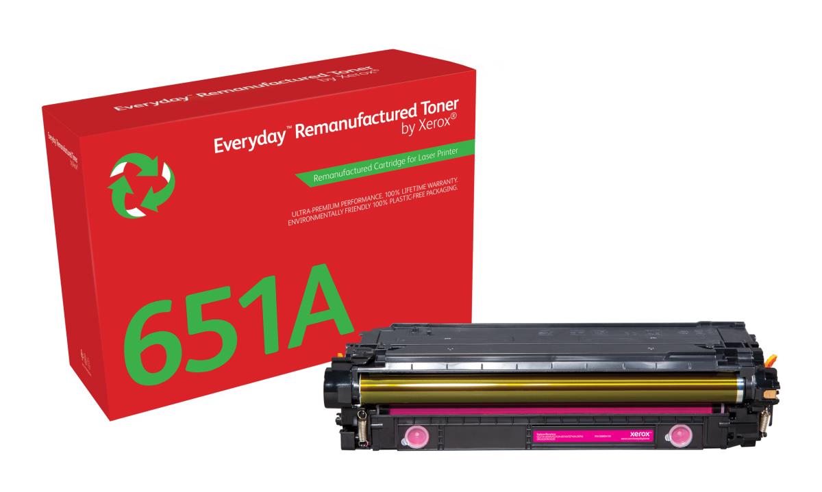 XEROX Toner Magenta cartridge equivalent to HP 651A/650A