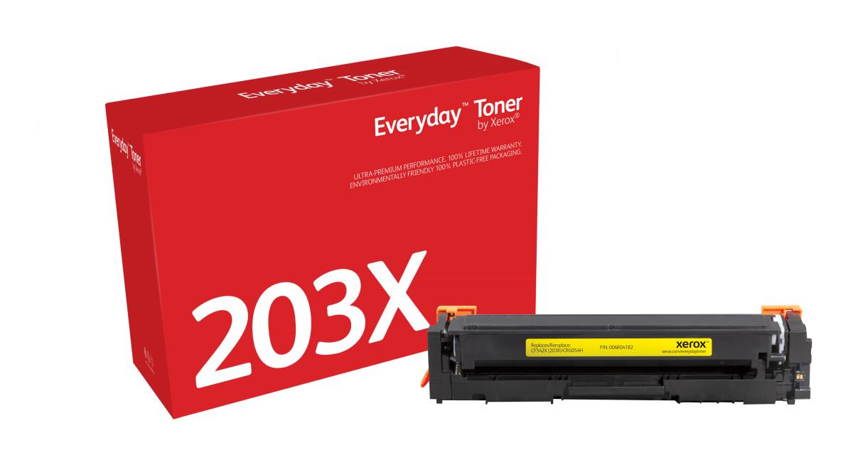 XEROX Toner High Yield Yellow cartridge equivalent to HP