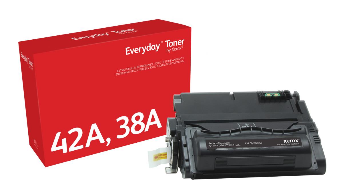 XEROX Black Toner Cartridge like HP 42A / 38A for LaserJ