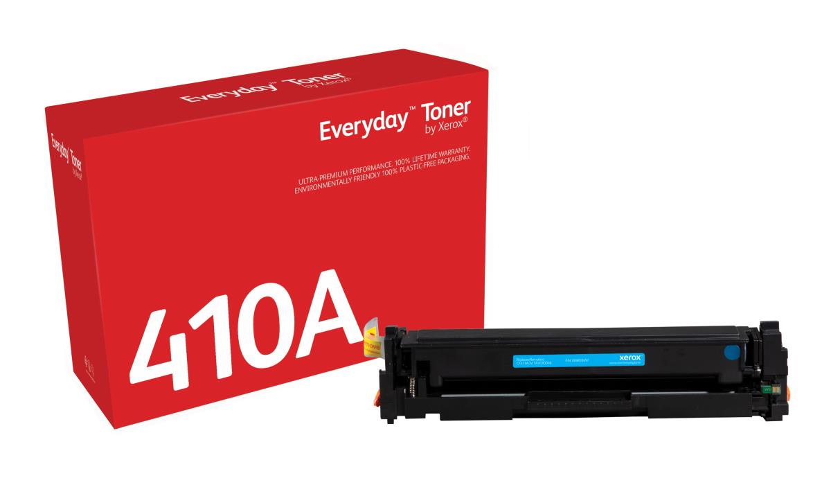 XEROX Cyan Toner Cartridge equivalent to HP 410A for Col
